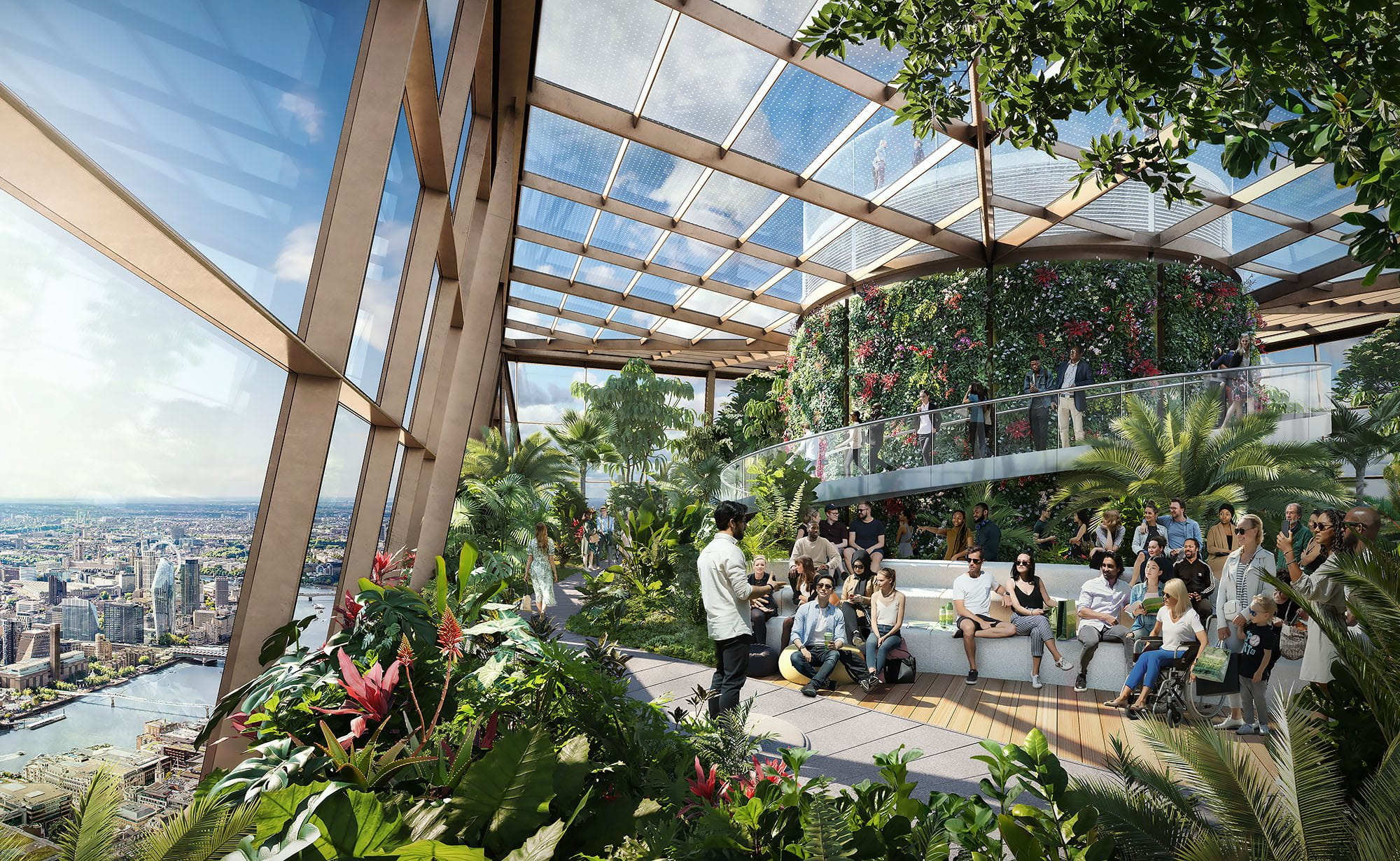 «Bishopsgate 55», London Conservatory Event