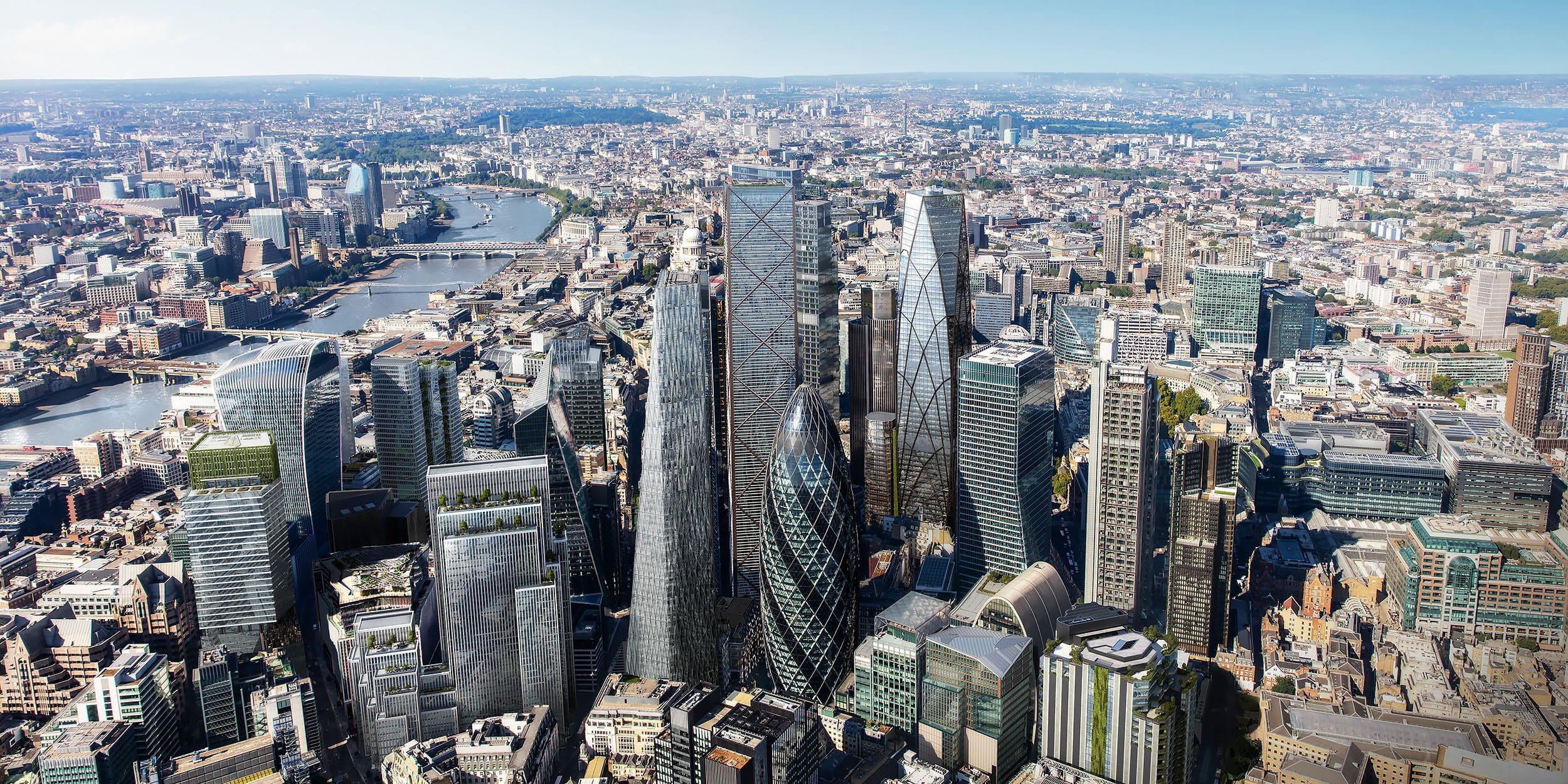 «Bishopsgate 55», London Skyline