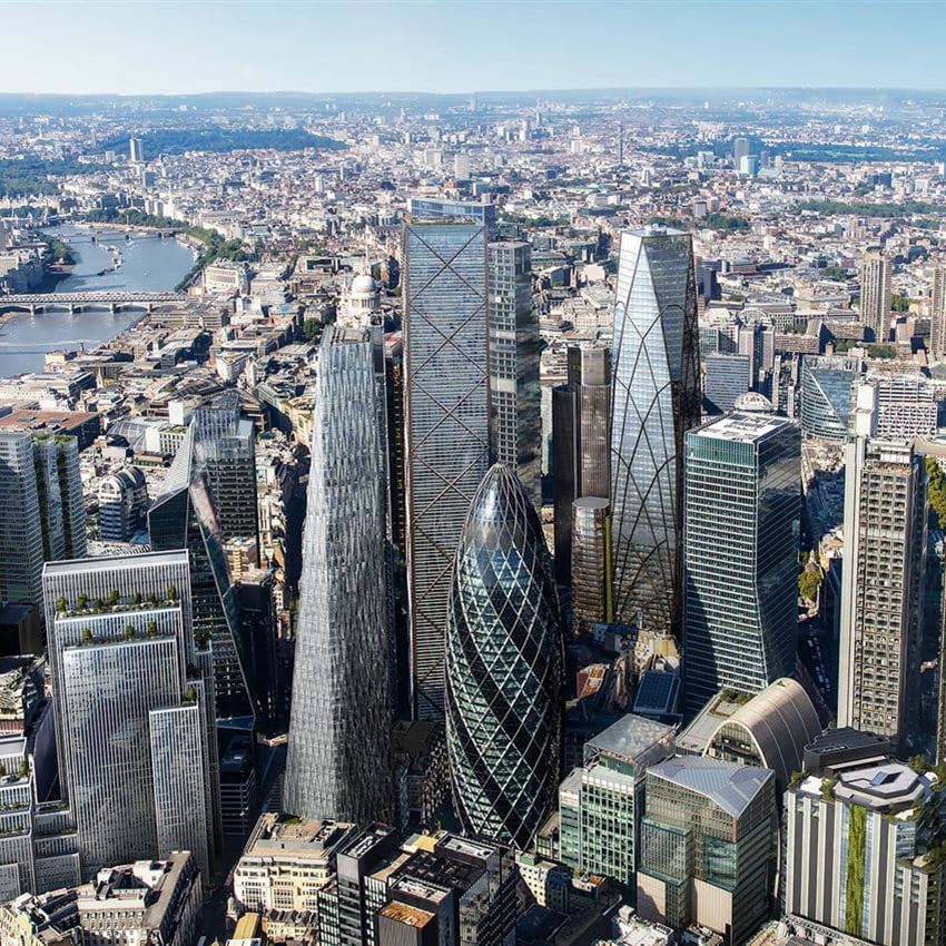 «Bishopsgate 55», London Skyline «Bishopsgate 55», London Skyline