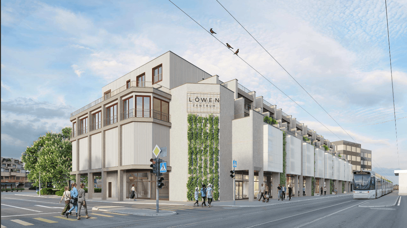 Visualisierung Liegenschaft Löwenzentrum Visualisierung Liegenschaft Löwenzentrum