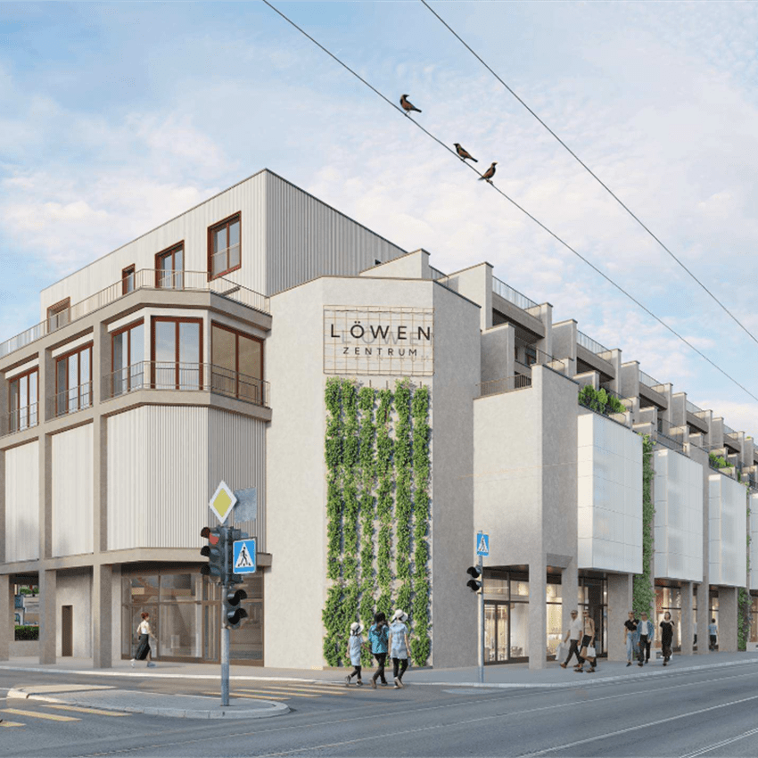 Visualisierung Liegenschaft Löwenzentrum Visualisierung Liegenschaft Löwenzentrum
