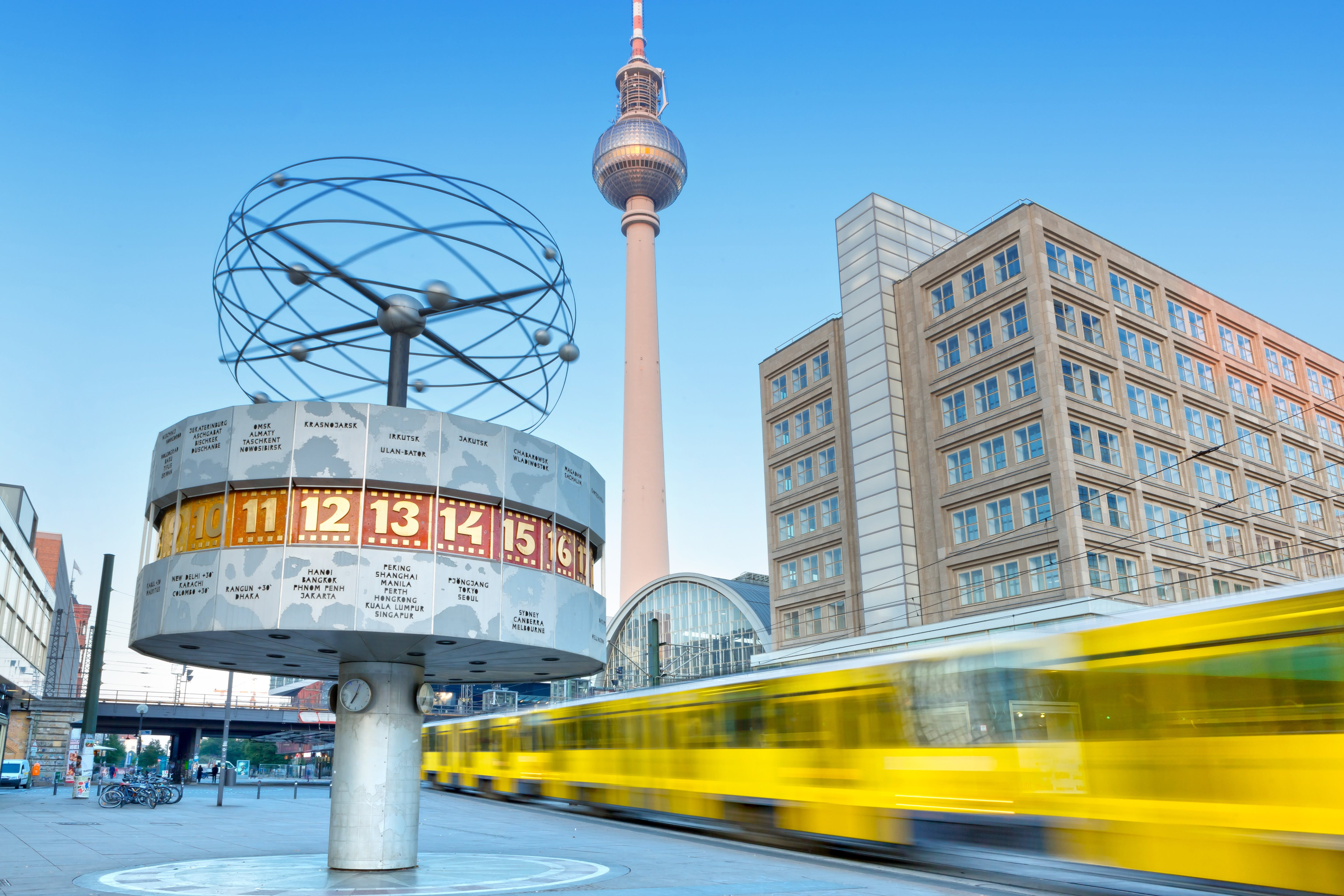Alexanderplatz in Berlin, Germany
