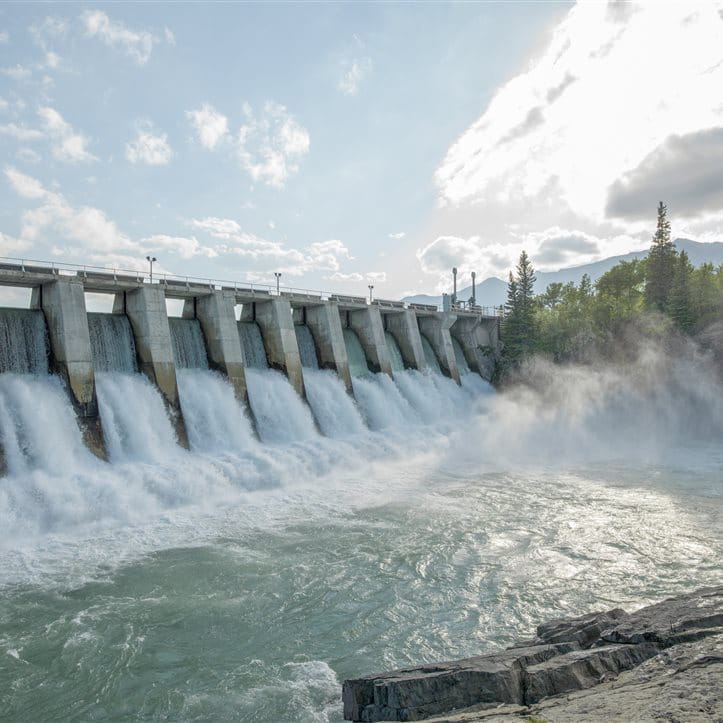 Infrastructures Barrage hydraulique