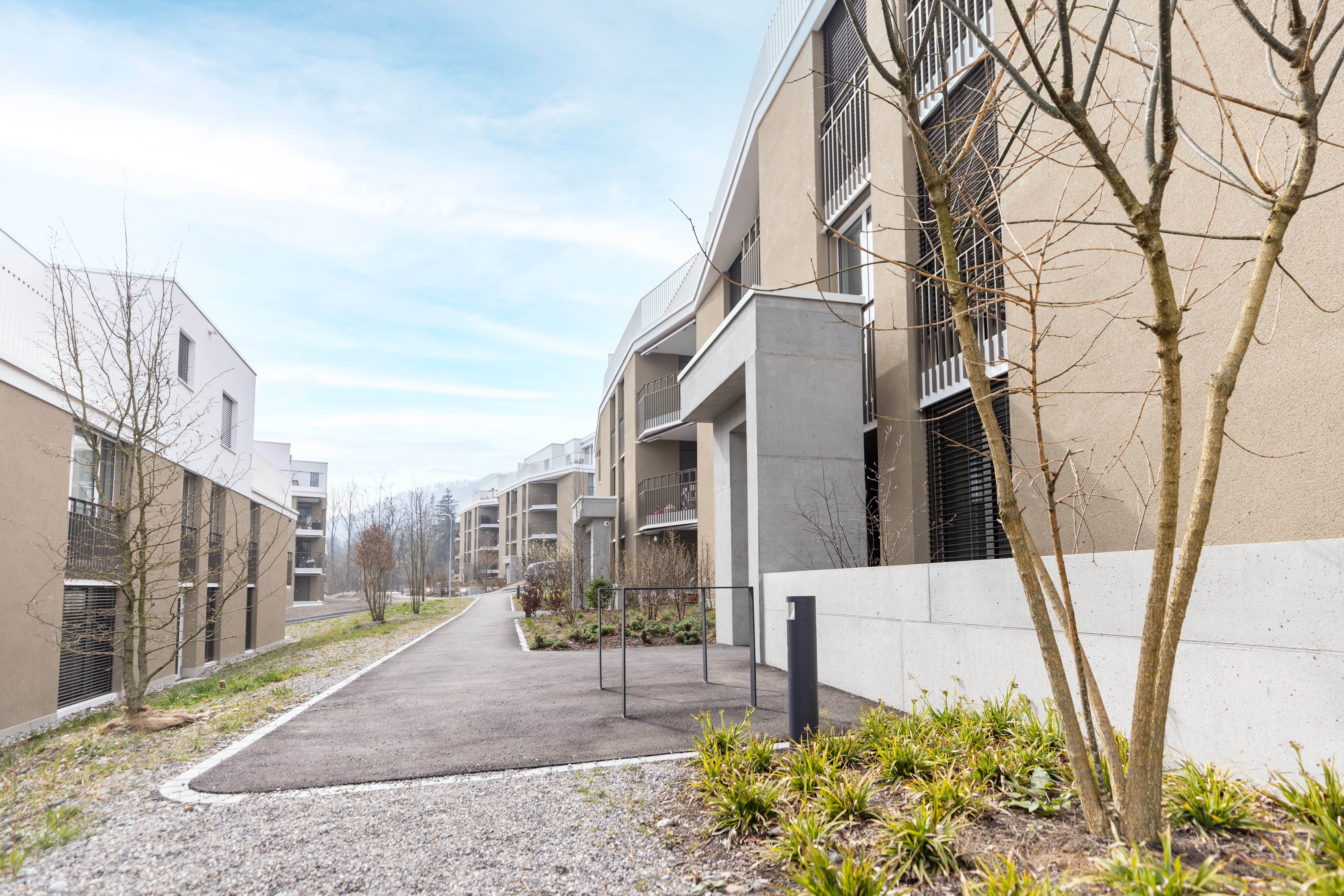 Haus in der Kleeweid-Siedlung in Zürich