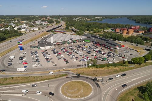 Immobilier Europe, durabilité Centre commercial à Stockholm