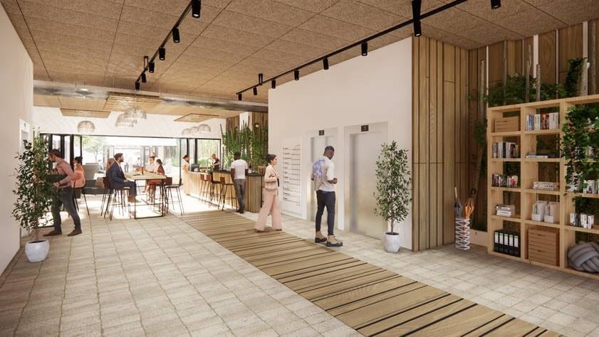 Innenraum einer Immobilie in Paris