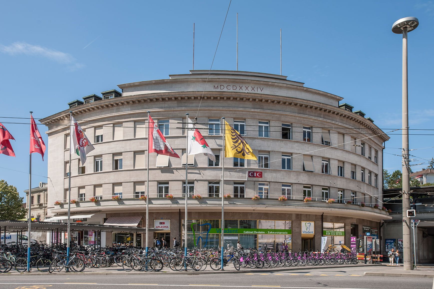 Fribourg, Avenue de la Gare 1 