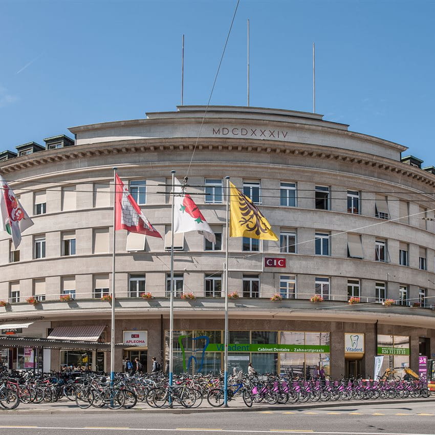 ZIF Immobilier Direct Suisse Fribourg, Avenue de la Gare 1