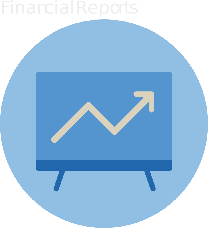 Piktogramm Financial Reports 